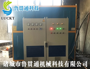 0.5噸電磁鍋爐使用現場