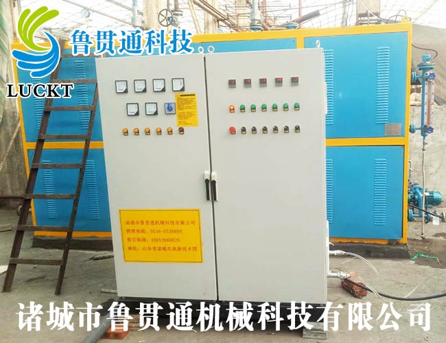 0.7噸電磁蒸汽發生器現場